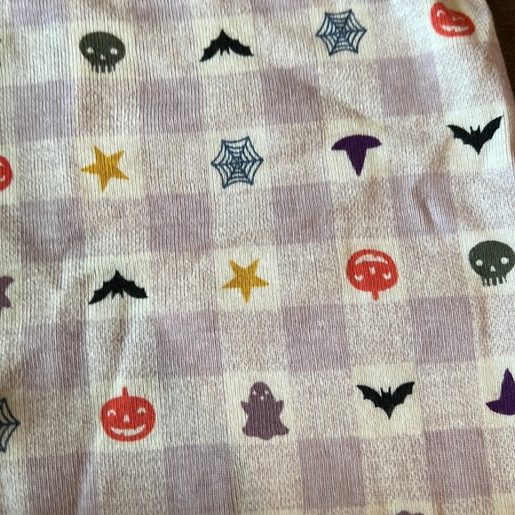 Gap Kids 🎃 Heathered Lavender Halloween Pajamas - Picture 6 of 7